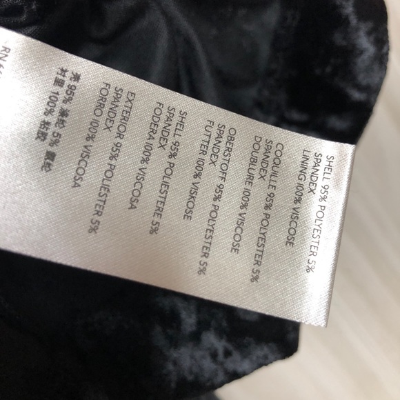 Free People Kat Lace Faux Wrap Velvet Mini Dress - Picture 6 of 11